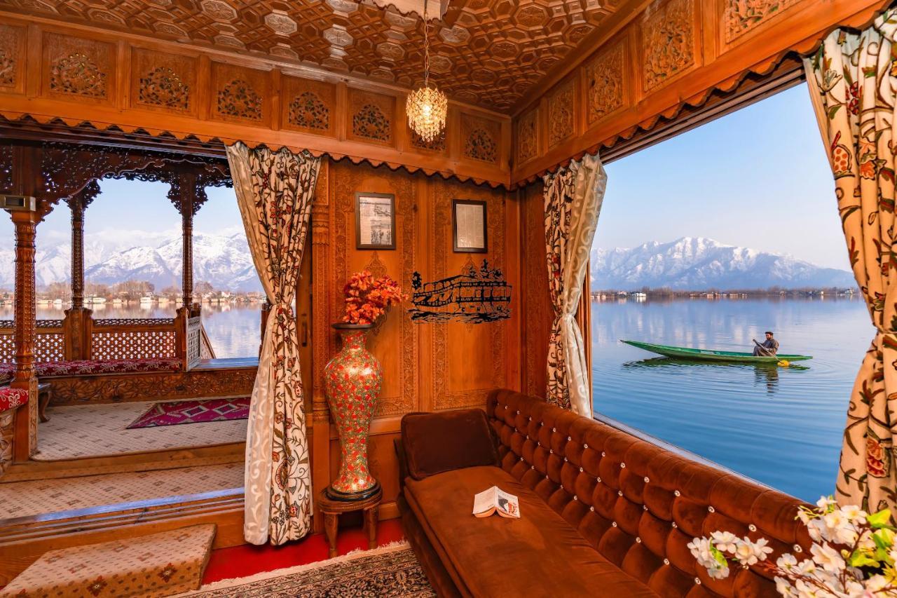 New Jacquline Heritage Houseboats Srinagar  Luaran gambar